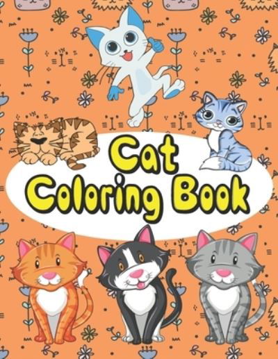 Cover for Dan Green · Cat coloring Book: amazing Gift for kids and cat lovers to enjoy coloring and have fun (Pocketbok) (2020)
