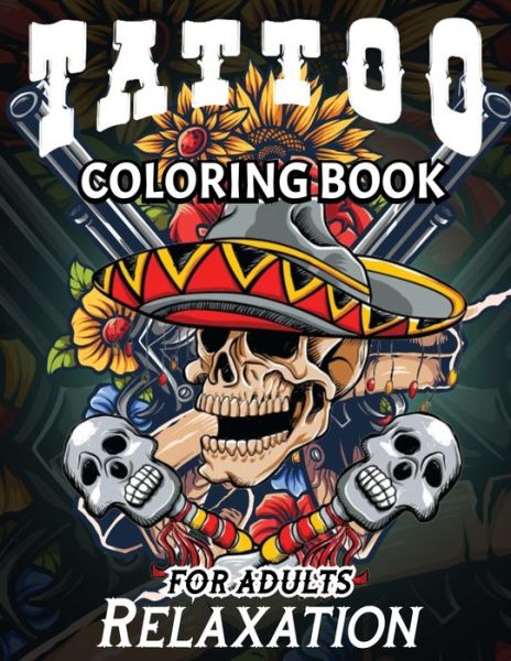 Cover for Salto Van · Tattoo Coloring Books For Adults Relaxation (Paperback Book) (2020)