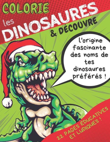 Cover for Trex Coloring · Colorie Les Dinosaures &amp; Decouvre (Paperback Book) (2020)