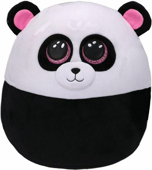 Bamboo Panda Squishaboo - Ty  SquishaBoo Bamboo Panda 10 Plush - Koopwaar - TY UK LTD - 0008421392926 - 28 februari 2021