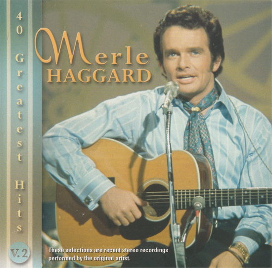 Cover for Merle Haggard · 40 Greatest Hits Vol. #2 (CD)