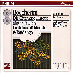 Boccherini: the Guitar Quintets - Pepe Romero - Música - CHAMBER MUSIC - 0028943876926 - 19 de janeiro de 1994