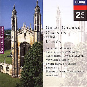 Cover for Willcocks / Choir of King´s Co · Great Choral Classics (CD) (2001)