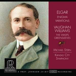 Cover for Michael Stern · Michael Stern &amp; Kansas City Symphony: Edward Elgar / Vaughan Williams (SACD/CD) (2013)