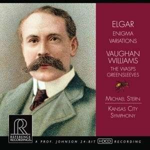 Cover for Kansas City Symphony Orchestra · Elgar: Enigma Variations; Williams: the Wasps, Gre (CD) (2013)