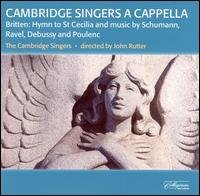 Cambridge Singers a Capella - Cambridge Singers / Rutter - Música - COLLEGIUM - 0040888050926 - 25 de fevereiro de 2003