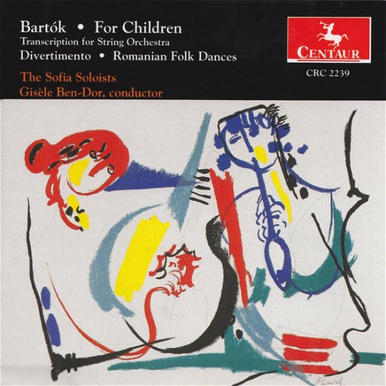Cover for Bartok / Ben-dor · Divertimento for String Orchestra (CD) (1995)