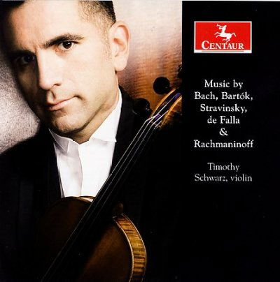 Cover for Bach / Bartok / Stravinsky / De Falla / Schwarz · Ciaccona from Partita (CD) (2007)