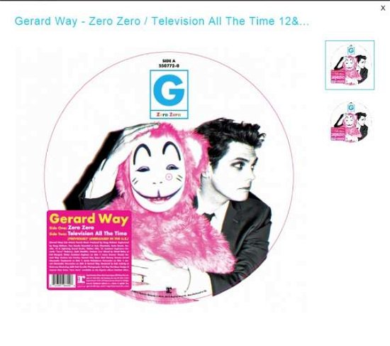 Zero Zero / Television All the Time - Gerard Way - Música - Warner - 0054391966926 - 3 de dezembro de 2015