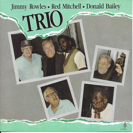 Cover for Jimmy Rowles &amp; Red Mitchell &amp; Donald Bailey · Trio (CD) (2024)