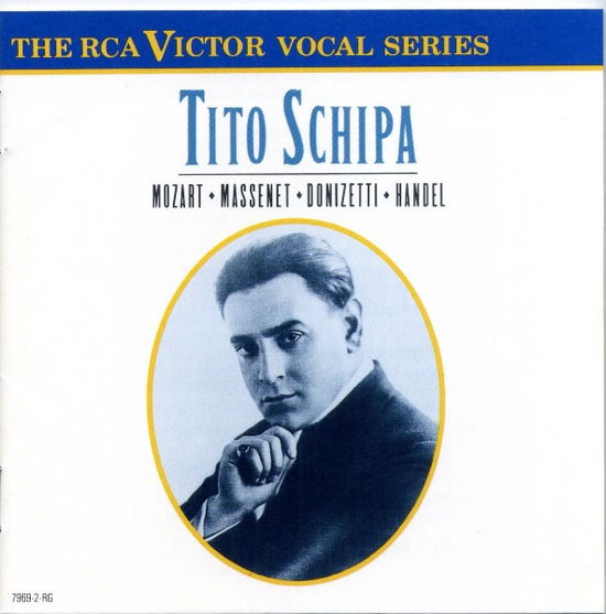 Cover for Tito Schipa · Sings Mozart &amp; Handel (CD) (2007)