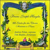 12 Lieder for the Piano - Haydn / Folan / Beghin - Musiikki - BRIDGE - 0090404905926 - tiistai 22. elokuuta 1995