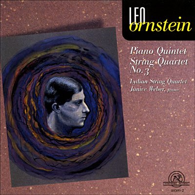 Ornstein - String Quartet No. 3, Pian - Lydian String Quartet - Janice Weber - Muziek - NEW WORLD RECORDS - 0093228050926 - 20 mei 1997