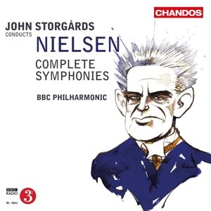 Cover for Bbc Philharmonic / John Storgards · Nielsen: Complete Symphonies (CD) (2015)