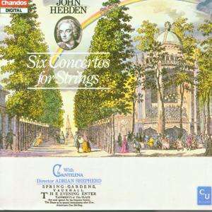 Cover for Hebden / Cantilena / Shepherd · String Concerti (CD) (1992)