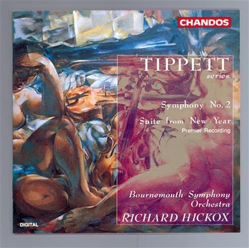 Cover for Tippett / Hickox / Bournemouth Symphony Orchestra · Symphony 2 (CD) (1994)