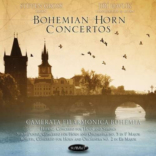 Cover for Steven Gross · Bohemian Horn Concertos (CD) (2015)