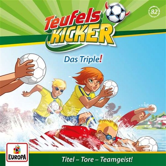 Cover for Teufelskicker · 082/das Triple! (CD) (2020)