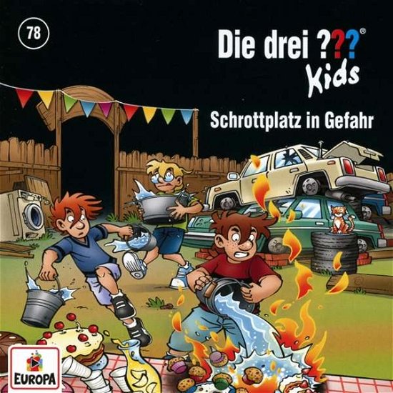 Cover for Die Drei ??? Kids · 078/schrottplatz in Gefahr (CD) (2020)