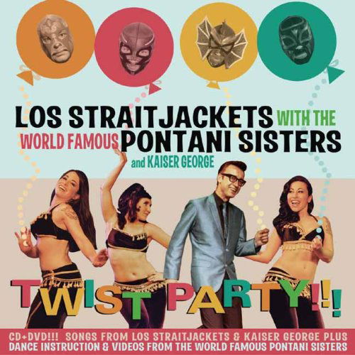 Twist Party + Dvd - Los Straitjackets - Musiikki - YEP ROC - 0634457211926 - torstai 28. syyskuuta 2006