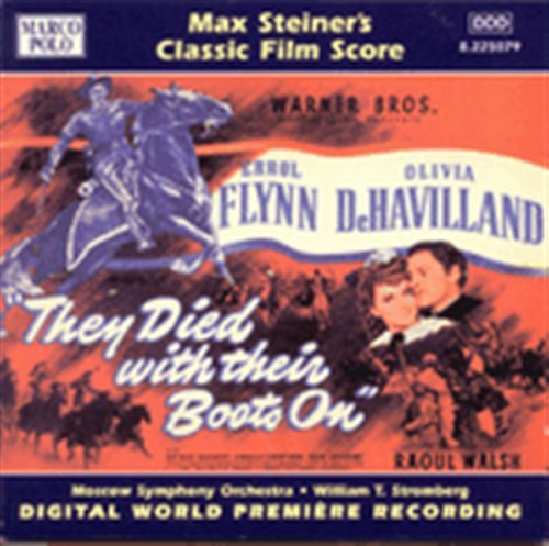 Cover for Max Steiner · They Died With Their Boots On (CD) (1999)