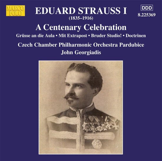 Cover for Czech Cpo / Georgiadis · E Strauss / Centenary (CD) (2017)