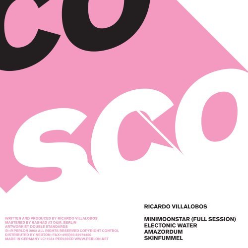 Cover for Ricardo Villalobos · Vasco (CD) (2008)