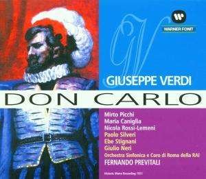 Cover for Giuseppe Verdi · Verdi: Don Carlo (CD)