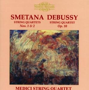 Cover for Smetana / Debussy / Medici String Quartet · String Quartets (CD) (1995)