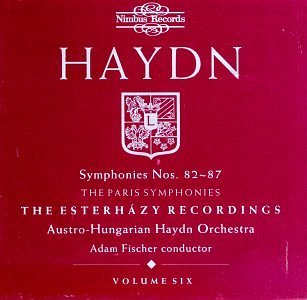 Cover for Haydn / Fischer / Austro-hungarian Haydn Orchestra · Symphonies 82-87 (CD) (1994)