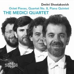 Octet Pieces / Quartet 8 - Shostakovich / Medici Quartet / Bingham - Musik - NIMBUS - 0710357710926 - 2 augusti 2019