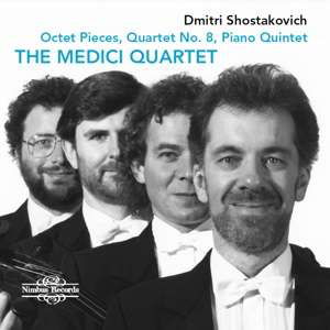 Octet Pieces / Quartet 8 - Shostakovich / Medici Quartet / Bingham - Música - NIMBUS - 0710357710926 - 2 de agosto de 2019