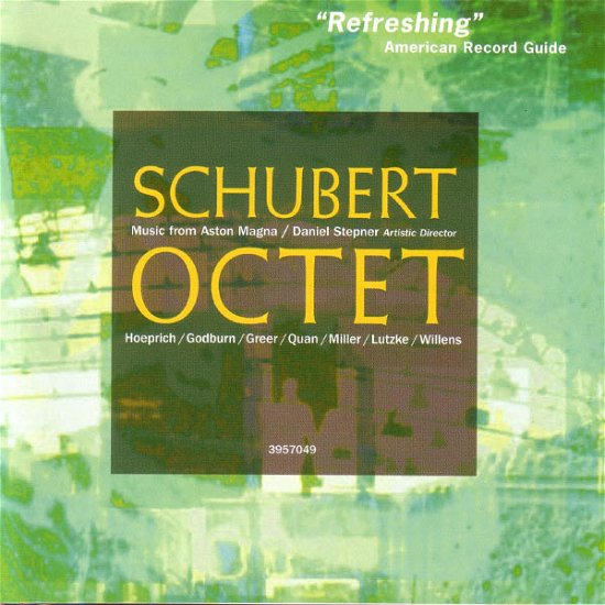 Schubert-octet-music from Aston Magna - Schubert - Musik - HARMONIA MUNDI - 0713746704926 - 1. februar 2002