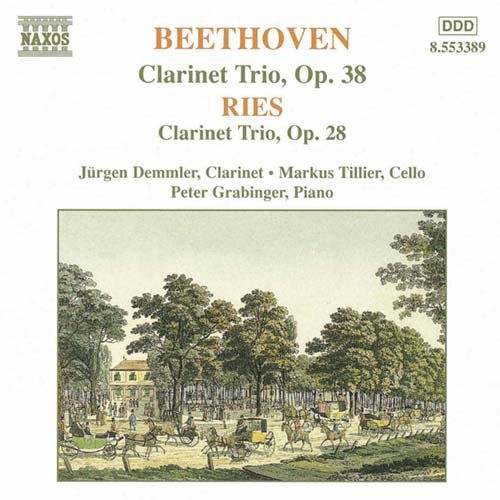 Cover for Demmlertilliergrabinger · Beethovenclarinet Trio (CD) (1998)