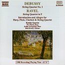 Cover for Debussy / Kodaly Quartet · String Quartet 1 (CD) (1994)
