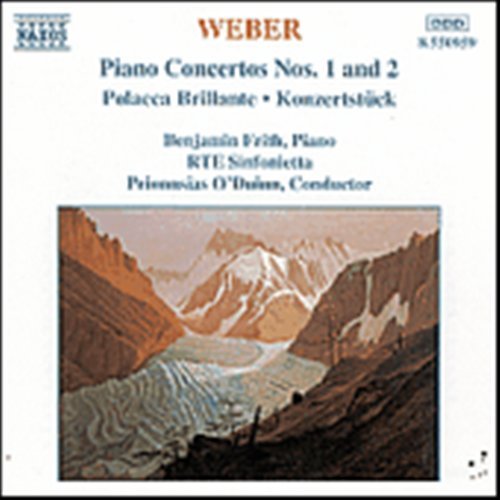 Weber / Piano Concertos 1 & 2 - Rte Sinfonietta / Oduinn - Musique - NAXOS - 0730099595926 - 8 novembre 1995