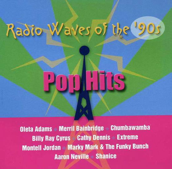 Cover for Radio Waves of the 90's: Pop Hits · RADIO WAVES OF THE 90'S: POP HITS-Chumbawamba,Cathy Dennis,Merril Bain (CD)