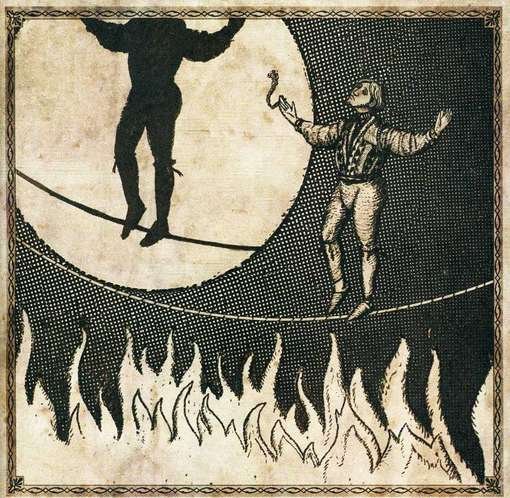 Cover for Firewater · Man On The Burning Tightrope (CD) (1990)