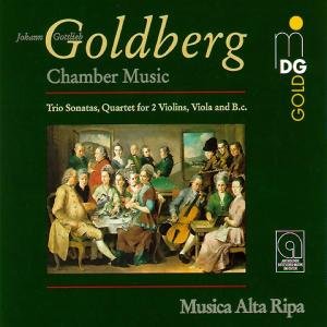 Cover for Goldberg / Musica Alta Ripa · Trio Sonatas Quartet for 2 Violins Viola &amp; Basso (CD) (2008)