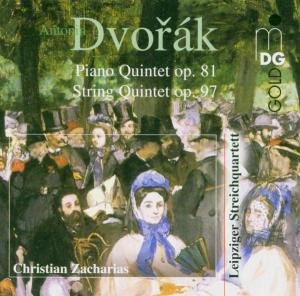 Dvorak Piano Quintet Op 81/String - Leipzig String Quartet - Música - MDG - 0760623124926 - 5 de abril de 2004