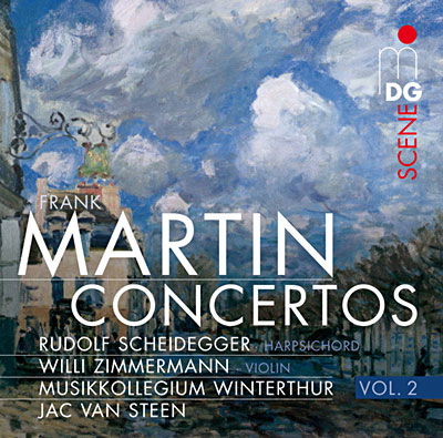 Cover for Martin / Zimmermann / Scheidegger / Van Steen · Concetos: Polyptique / Passacaille / Concerto for (CD) (2009)