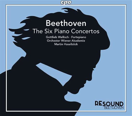Cover for Beethoven / Wallisch / Haselbock · Six Piano Concertos (CD) (2020)