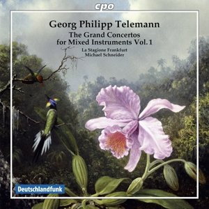 Cover for Telemann / La Stagione Frankfurt / Schneider · Grand Cons for Mixed Instruments 1 (CD) (2014)