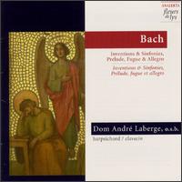 Cover for Bach / Laberge · Inventions &amp; Sinfonias (CD) (2006)