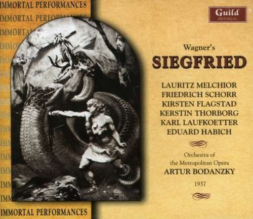 Cover for Cross / Bodansky / Melchior · Siegfried 1937 (CD) (2001)
