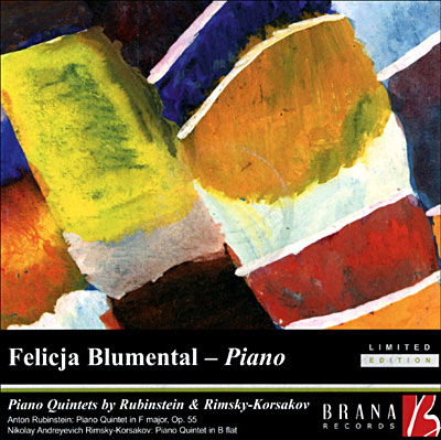 Piano Quintets - Felicja Blumental - Muzyka - BRANA RECORDS - 0821158101926 - 7 października 2009