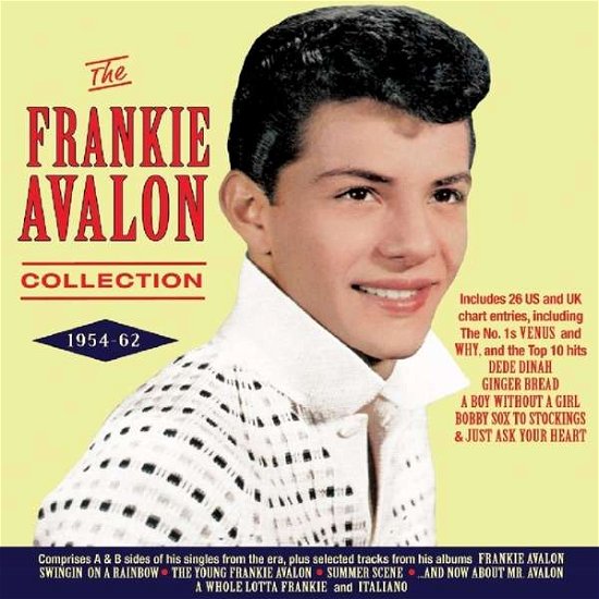 Cover for Frankie Avalon · Frankie Avalon Collection 1954-62 (CD) (2018)