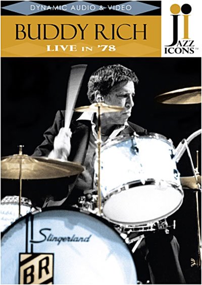 Cover for Buddy Rich · Jazz Icons (DVD) (2006)