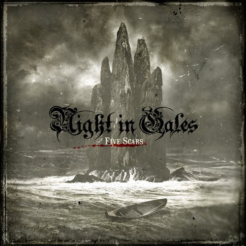 Cover for Night in Gales · Five Scars (CD) [Digipak] (2011)