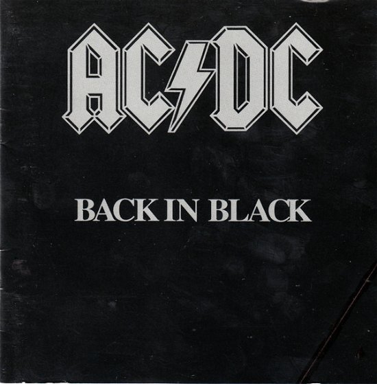 Cover for AC/DC · Back in Black (Re-issue) (CD) (2006)